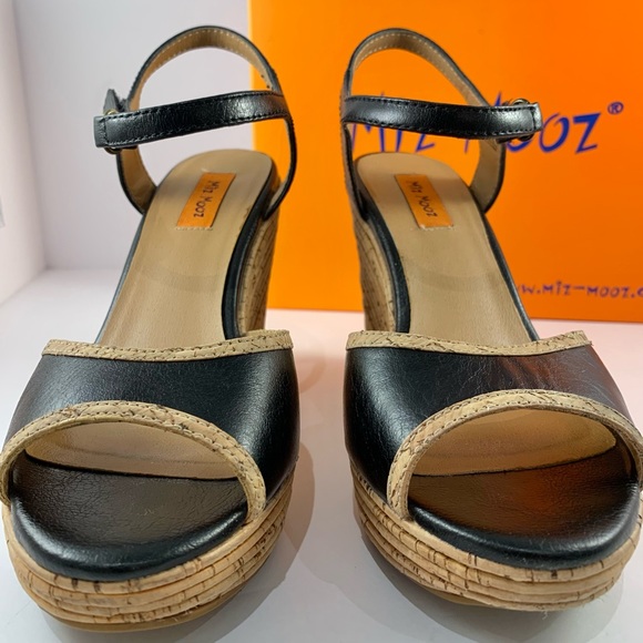 MIZ MOOZ women’s wedge platform sandal SZ 7 - Picture 7 of 9